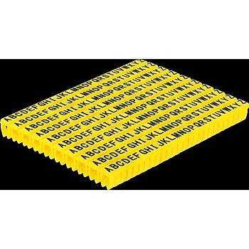 Kablo Etiketi A-Z(500 adet)