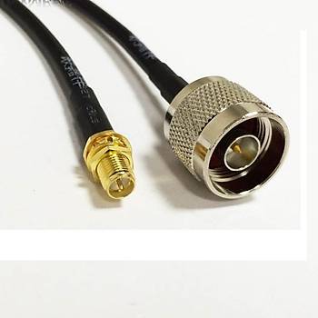RpSma Di�i-N Erkek Rg58 Kablo 1 Metre
