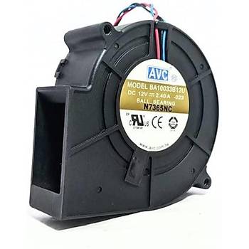 Avc 12V Salyangoz Fan ift Bilyal