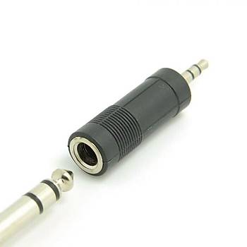 3.5 mm Stereo Erkek-6.3 mm Stereo Di�i �evirici