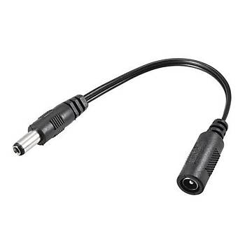 Dc Jack �evirici 5.5x2.1 mm - 5.5x2.5 mm