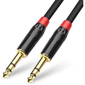 6.3 mm Trs Stereo Erkek-Erkek Kablo 15 metre