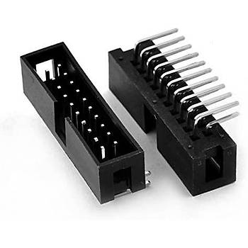 20 Pin Idc Erkek konnekt�r Kart Tipi 90 derece