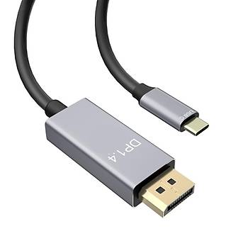 USB Type-C to DisplayPort Kablo, 1.8m