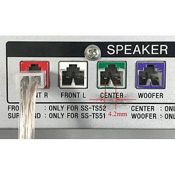 Sony ve Samsung DVD BluRay Ev Sinema Sistemi Hoparl�r Kablosu 15 mt