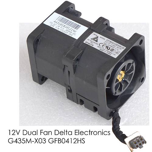 Delta DC12V 1.82A 40x40x56MM So�utucu Fan