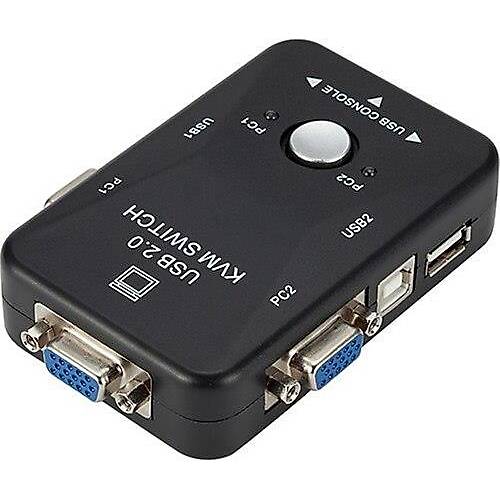 2 Port Mini USB Printer Switch
