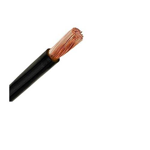  Yumu�ak Silikon Nyaf Kablo 1.5mm  Siyah1 mt