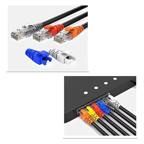 Ez-rj45 Yeni Nesil jack K�l�f� Kar���k Renk 100 adet