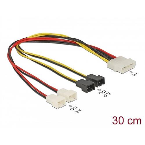 Molex to 4X3 pin Fan �oklay�c�