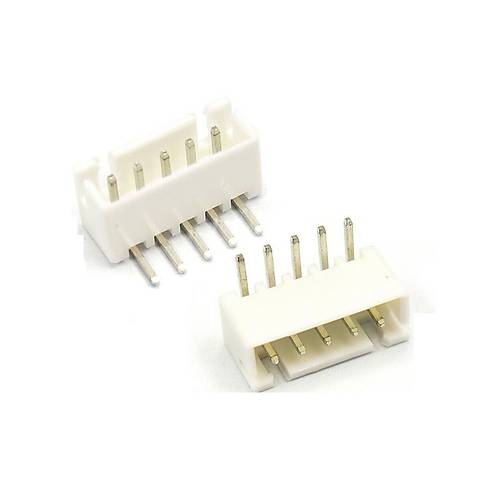 5 Pin JST-XH 2.54 Tunik Konnekt�r Erkek 90� 10 adet