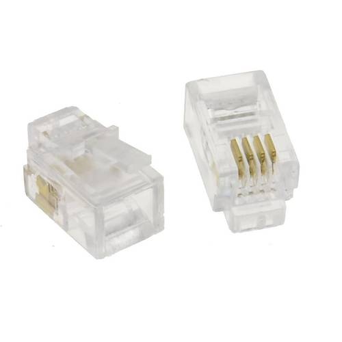 4p/4c Rj9 Jack 4 pin 100 adet