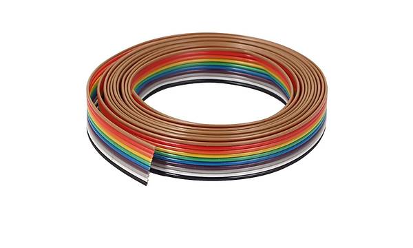 8 Pin Bant Flat Kablo 0.22 mm 