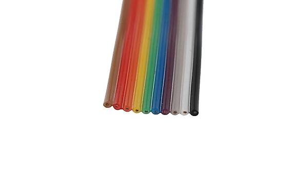 8 Pin Bant Flat Kablo 0.22 mm 