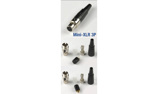 3 pin mini xlr dii Konnektr