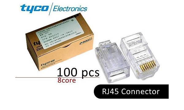 Amp Rj45 Konnektr 100 Adet