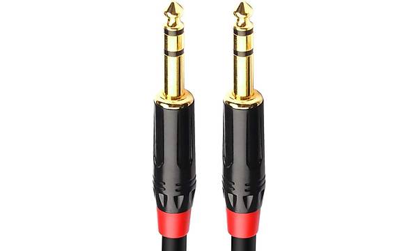 6.3 mm Trs Stereo Erkek-Erkek Kablo 5 metre