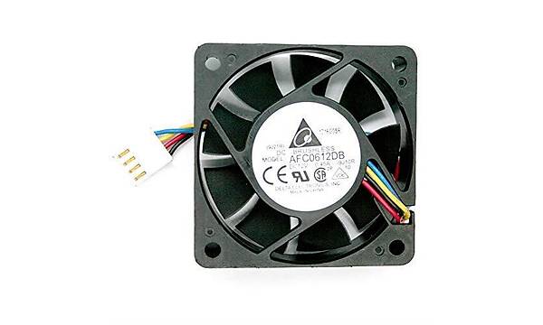 Delta AFC0612DB-F00 60x60x15mm Soutma Fan, 7200 RPM, 29.24 CFM, 47.5 dBA PWM 4-pin