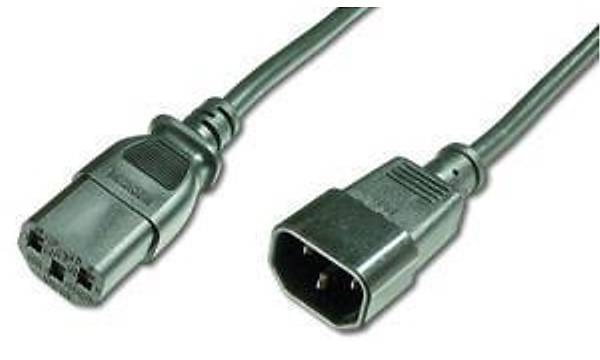 C13-C14 Power Kablosu 60 cm 3x1 mm