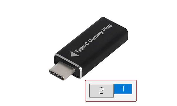 Sanal ekran adaptr USB Type-c 