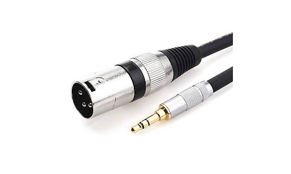 3.5 mm Stereo to Xlr Erkek Kablo 3 metre 