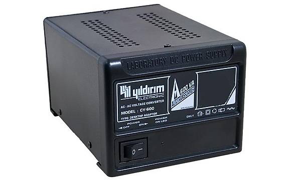 Voltaj evirici 220-110 Volt 600 Watt (Amerika iin)