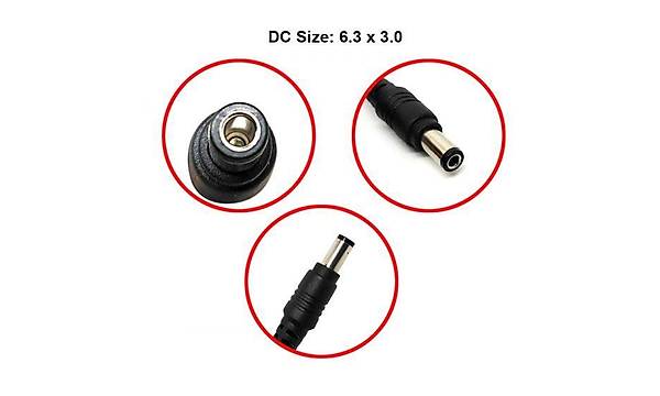 6.3 x 3.0 mm Dc Kablo 