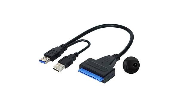 USB 3.0 To Sata 2.5" 3.5" HDD KABLO12V Power Adaptrl