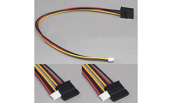 Dvr-Nvr  2.54mm 4 pin SATA G Kablosu 25 cm
