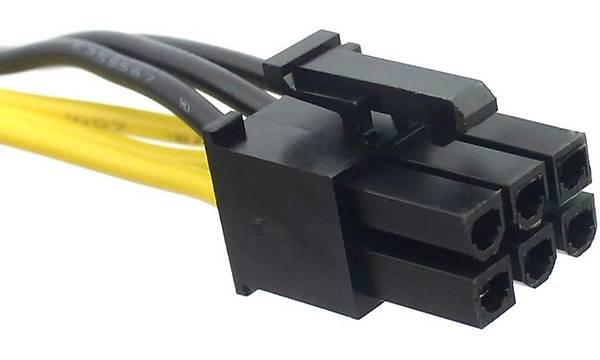 6 Pin - 2x8 Pin Pc-e Modler Power Kablosu 