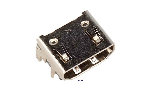 HDMI Dii Soket 19 Pin Kart Tipi 90 Derece