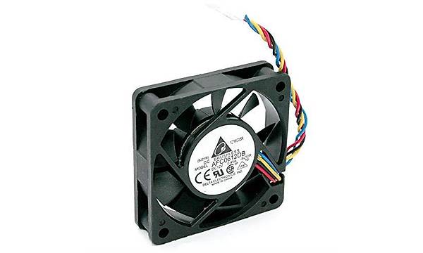 Delta AFC0612DB-F00 60x60x15mm Soutma Fan, 7200 RPM, 29.24 CFM, 47.5 dBA PWM 4-pin