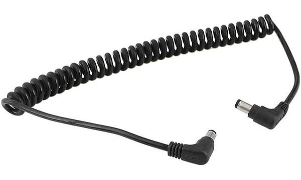 Dc Erkek-Erkek Kablo spiral-sarmal 5.5x2.1 mm