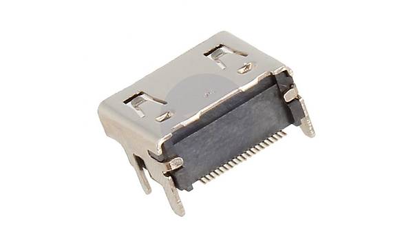 HDMI Dii Soket 19 Pin Kart Tipi 90 Derece
