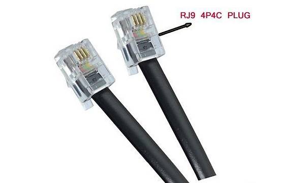 Rj9 4p/4c  Kablo 5 Metre