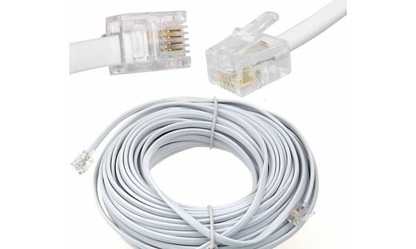 4 pin Telefon Kablosu 3 metre