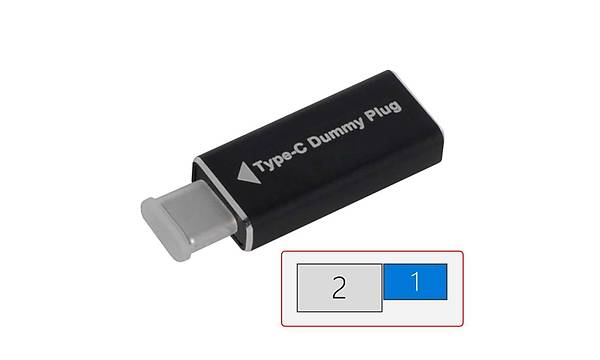 Sanal ekran adaptr USB Type-c 