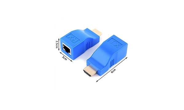 HDMI Extender 4K 3D RJ45 Cat6 ile 30M HDMI Uzatc