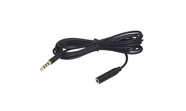 3.5 mm Stereo Uzatma Kablo 4 Boumlu 1.2 Metre