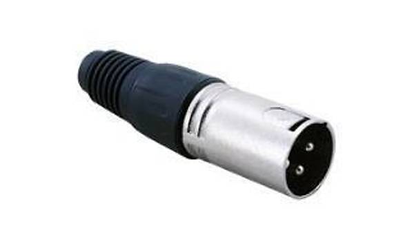 3 pin xlr erkek konnektr