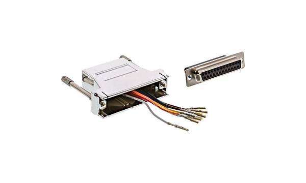 25 pin Dii rj45 d-sub modular adaptr