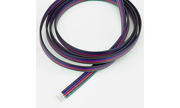 4 Pin Bant Flat Kablo 0.22 mm 