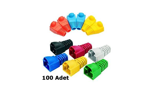 rj45 jack Klf 100 adet 5 renk 