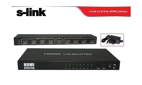 HDMI SPLITTER 1 GR 8 IKI