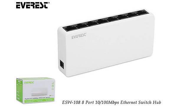 8 Port Switch Hub 10/100