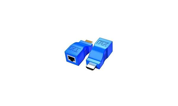 HDMI Extender 4K 3D RJ45 Cat6 ile 30M HDMI Uzatc