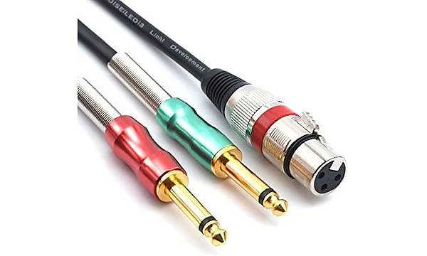 Xlr Dii 2x6.3 mm Mono Kablo 2 Metre