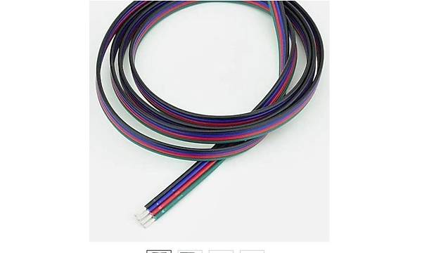 4 Pin Bant Flat Kablo 0.22 mm 