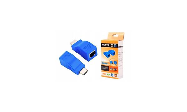 HDMI Extender 4K 3D RJ45 Cat6 ile 30M HDMI Uzatc