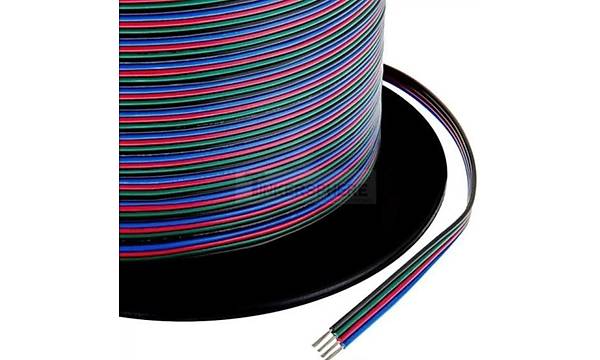 4 Pin Bant Flat Kablo 0.22 mm 